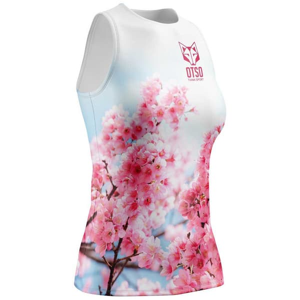 Otso Ärmlös T-shirt Singlet Vit M Kvinna