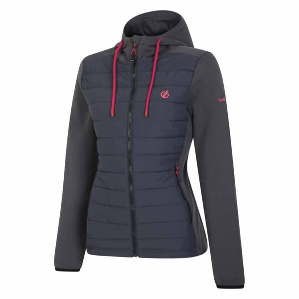 Dare2b Sweatshirt Med Fuld Lynlås Notion Hybrid Blå 12 Kvinde