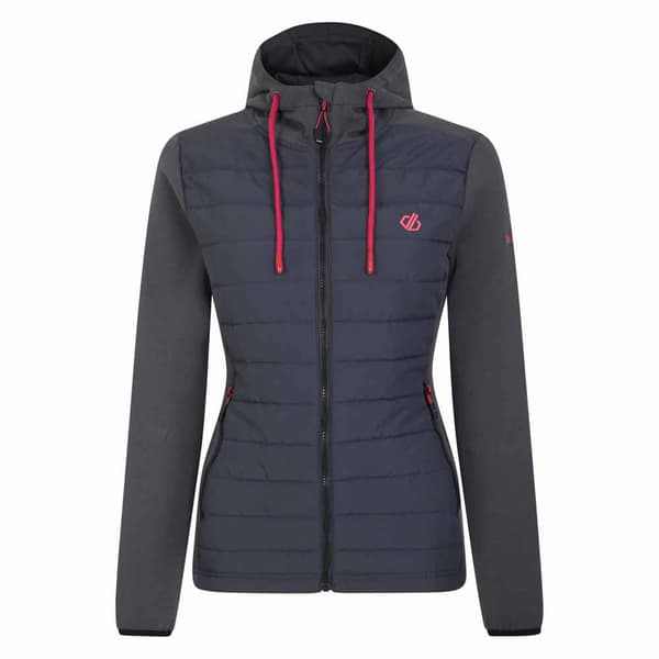 Dare2b Sweatshirt Med Fuld Lynlås Notion Hybrid Blå 12 Kvinde