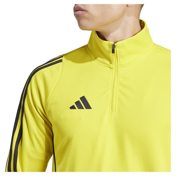 Adidas Halv Lynlås Sweatshirt Træning Tiro24 Gul XS / Regular Mand