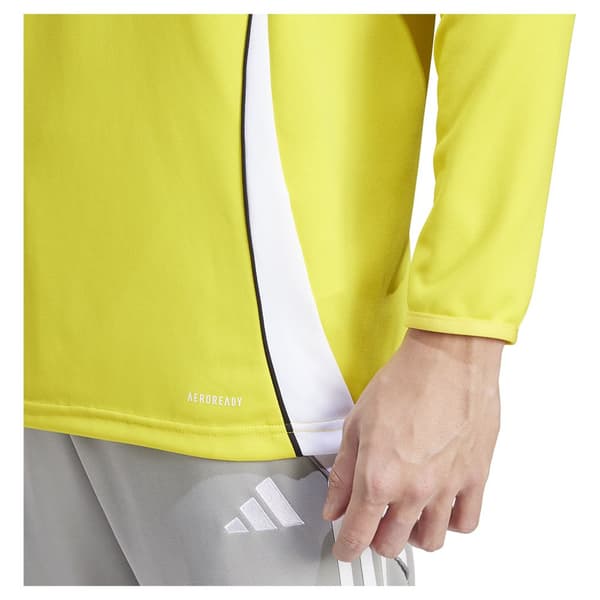 Adidas Halv Lynlås Sweatshirt Træning Tiro24 Gul XS / Regular Mand