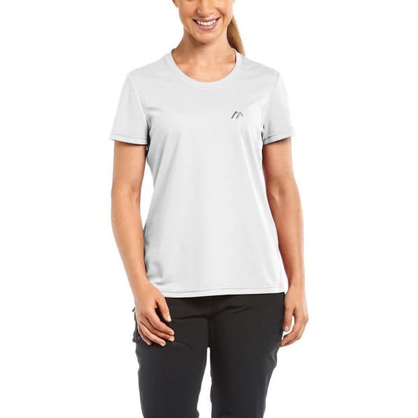 Maier Sports Kortærmet T-shirt Waltraud Hvid M Kvinde