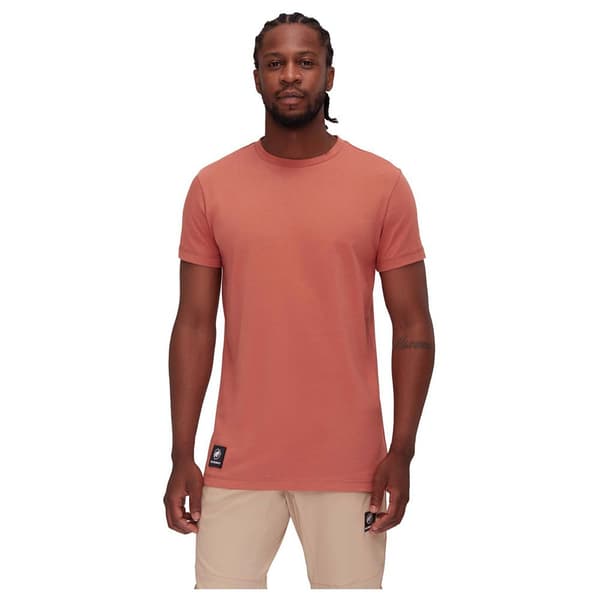 Mammut Kortärmad T-shirt Massone Patch Orange S Man
