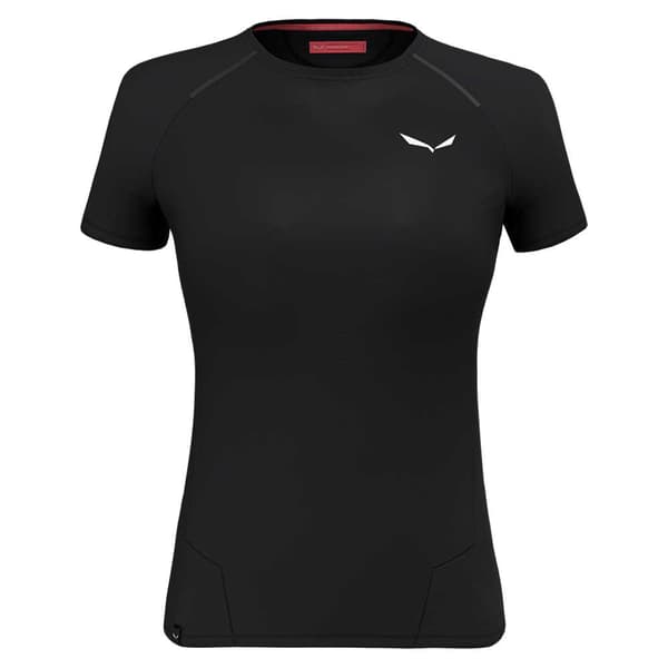 Salewa Kortärmad T-shirt Pedroc Ptc Delta Svart S Kvinna