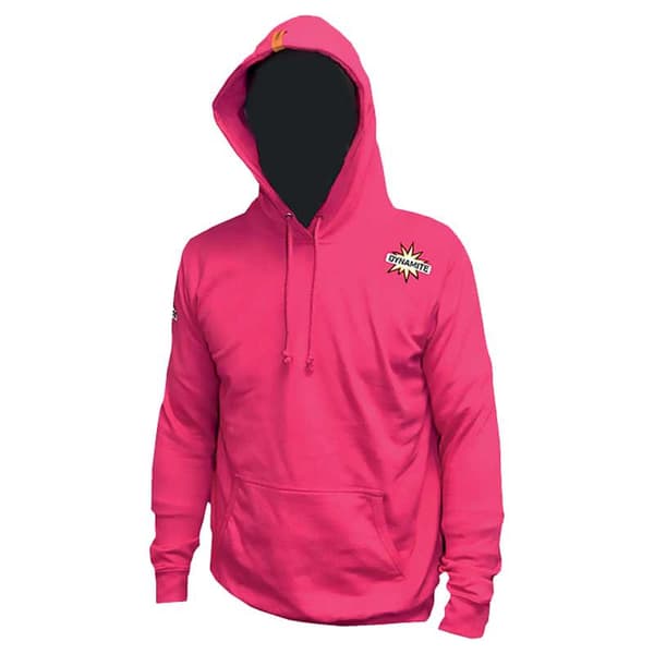 Dynamite Baits Hættetrøje Logo Rosa L Kvinde