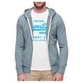 Miniatyrbild 3 av 6: Superdry Sweatshirt Med Full Dragkedja Essential Logo Ub Blå 3XL Man
