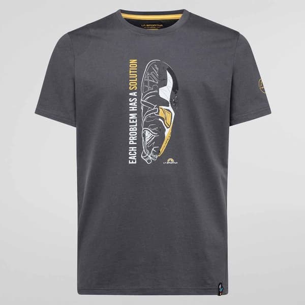 La Sportiva Lyhythihainen T-paita Solution Harmaa M Mies