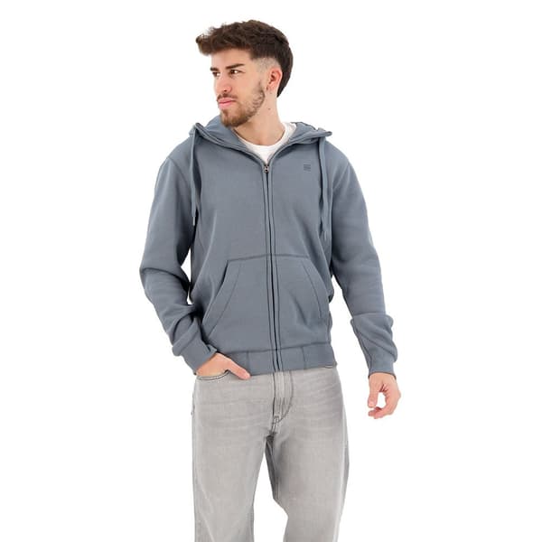 G-star Sweatshirt Med Fuld Lynlås Premium Core Grå 2XL Mand