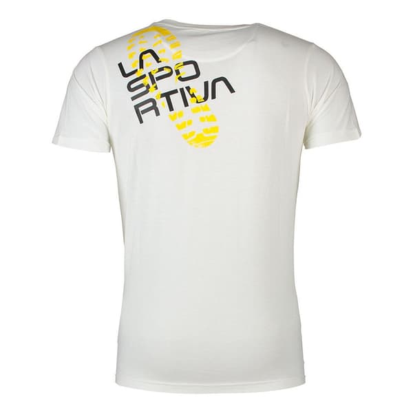 La Sportiva Lyhythihainen T-paita Footstep Valkoinen S Mies