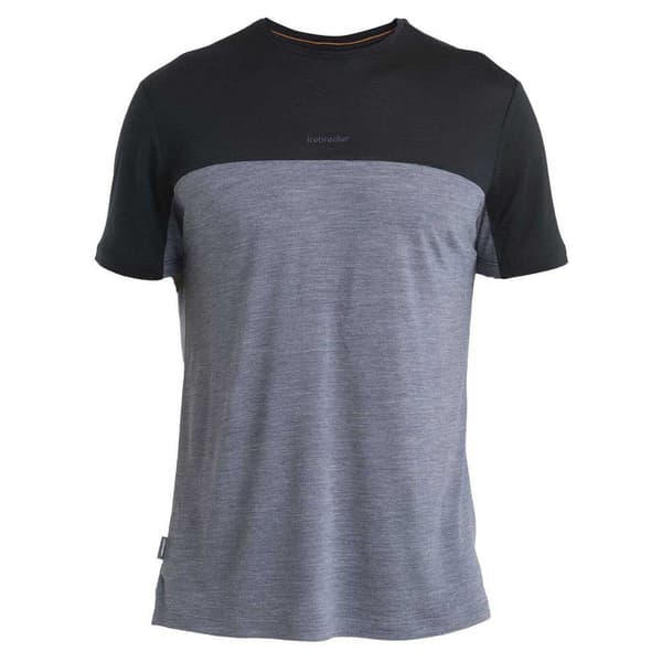 Icebreaker Lyhythihainen T-paita Merino 125 Cool-lite Sphere Iii Colour Block Harmaa XL Mies