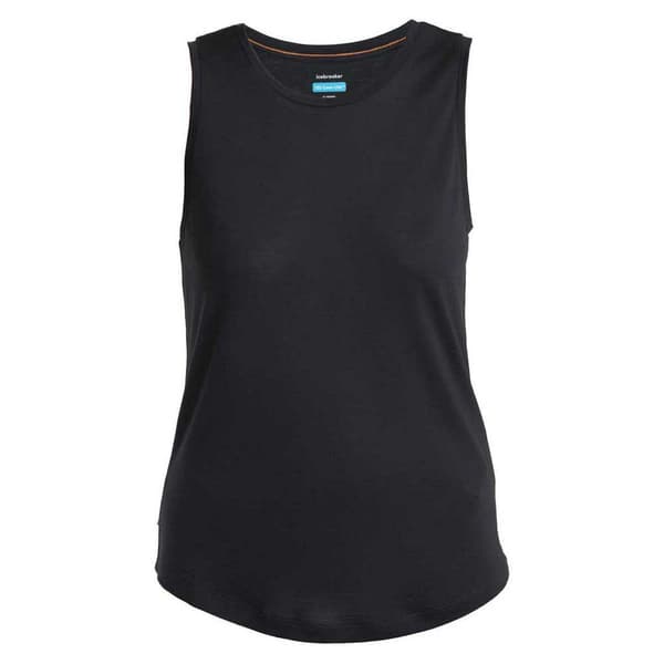 Icebreaker Ærmeløs T-shirt Merino 125 Cool-lite Sphere Iii Tank Sort L Kvinde