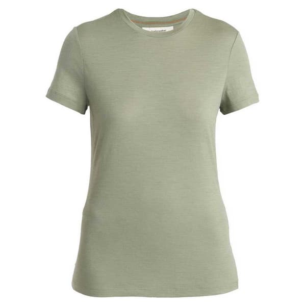 Icebreaker Kortærmet T-shirt Merino 150 Tech Lite Iii Grøn L Kvinde