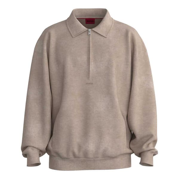 Hugo Sweatshirt Dunoche 10257079 Beige M Mand