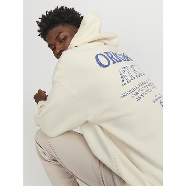 Jack & Jones Luvtröja Santorini Graphic Beige L Man