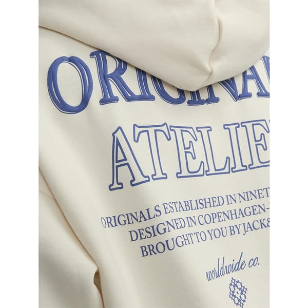 Jack & Jones Luvtröja Santorini Graphic Beige L Man