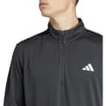 Miniatyrbillede 4 af 5: Adidas Halv Lynlå Sweatshirt Train Essentials Sort L Mand