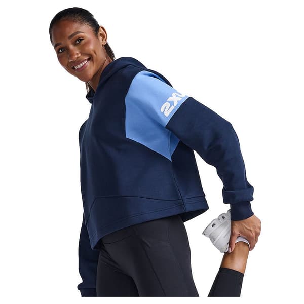 2xu Form Splejset Crop Hættetrøje  S Kvinde