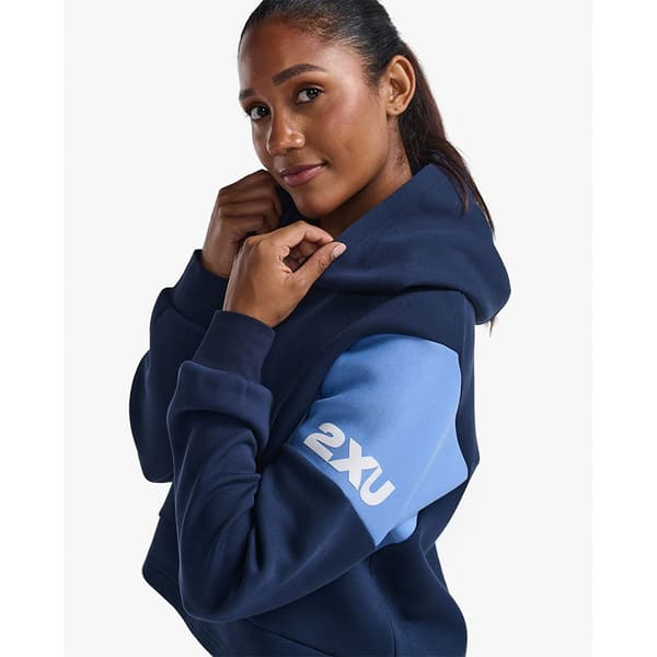 2xu Form Splejset Crop Hættetrøje  S Kvinde