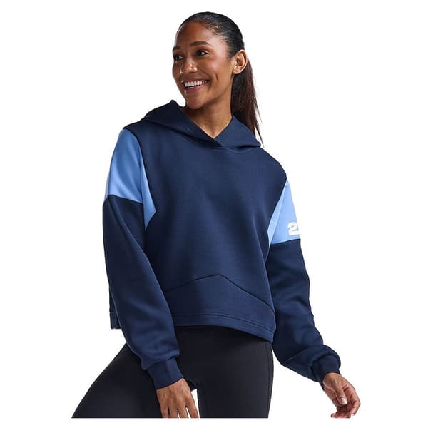 2xu Form Splejset Crop Hættetrøje  S Kvinde