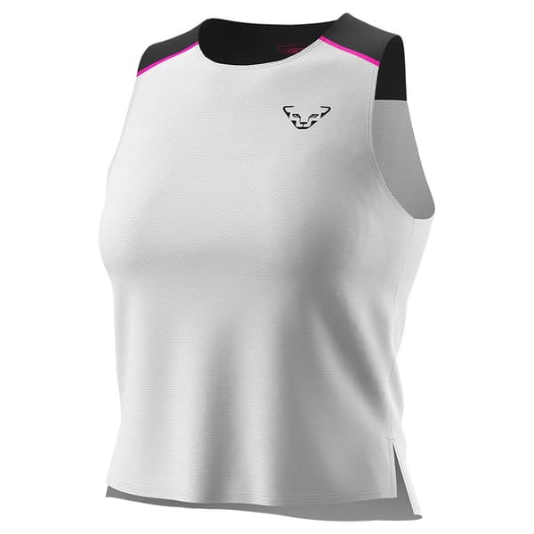 Dynafit Ärmlös T-shirt Sky Crop Vit XL Kvinna