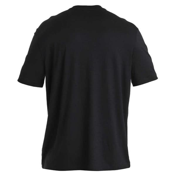 Icebreaker Merino 150 Tech Lite Iii Relaxed Pocket T-shirt Med Korte ærmer Sort M Mand