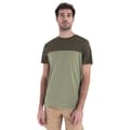 Miniatyrbillede 1 af 8: Icebreaker Merino 125 Cool-lite Sphere Iii Colour Block T-shirt Med Korte ærmer Grøn M Mand