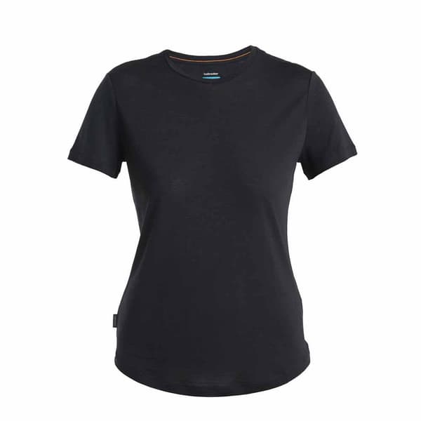 Icebreaker Lyhythihainen T-paita Merino 125 Cool-lite Sphere Iii Musta M Nainen