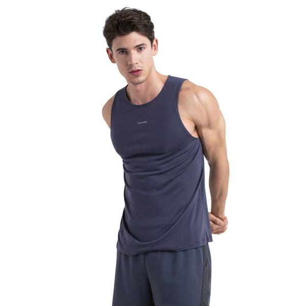 Icebreaker Merino 125 Cool-lite™ Speed Hihaton T-paita Harmaa M Mies