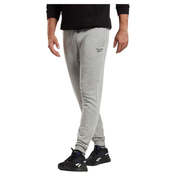Reebok Byxor Identity French Terry Joggers Grå L Man