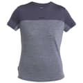 Miniatyrbillede 1 af 2: Icebreaker Merino 125 Cool-lite Sphere Iii Colour Block T-shirt Med Korte ærmer Grå M Kvinde
