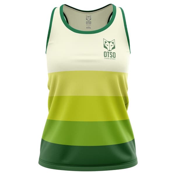 Otso Sleeveless T-shirt Grönt L Kvinna