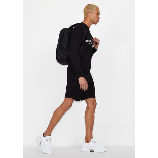 Armani Exchange Sweatshirt 8nzm88_zjkrz Sort L Mand