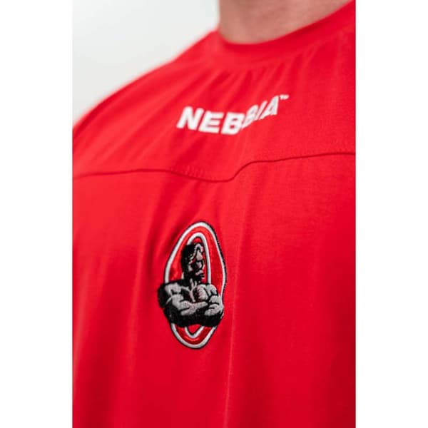 Nebbia Loose Legendary T-shirt Med Korte ærmer Rød L Mand