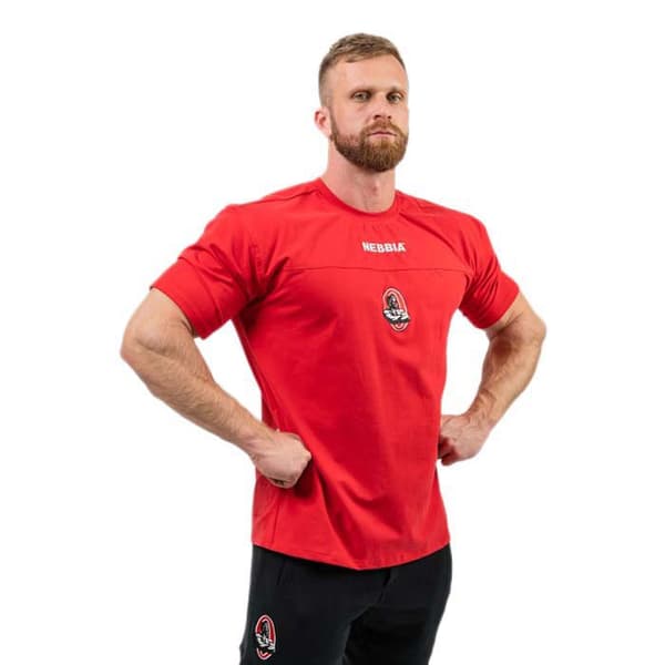 Nebbia Loose Legendary T-shirt Med Korte ærmer Rød L Mand