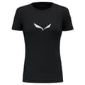 Miniatyrbild 1 av 2: Salewa Solidlogo Dri-release T-shirt Med Korta ärmar Svart S Kvinna