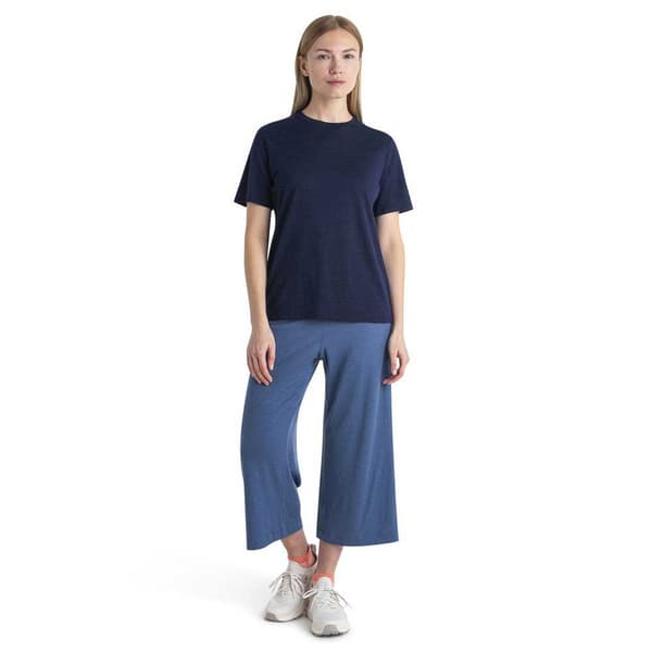 Icebreaker Merino Linen T-shirt Med Korte ærmer  S Kvinde