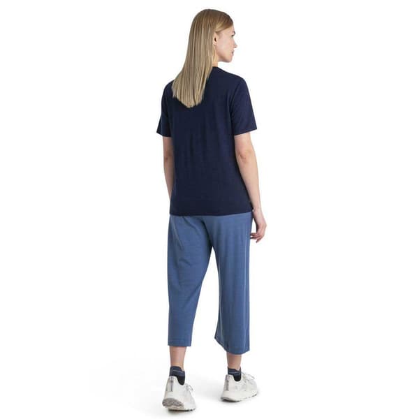 Icebreaker Merino Linen T-shirt Med Korte ærmer  S Kvinde