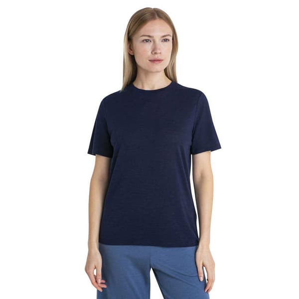 Icebreaker Merino Linen T-shirt Med Korte ærmer  S Kvinde