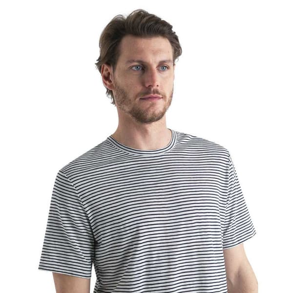 Icebreaker Merino Linen T-shirt Med Korte ærmer  M Mand