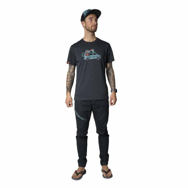 Dynafit Kortärmad T-shirt Graphic Blå L Man
