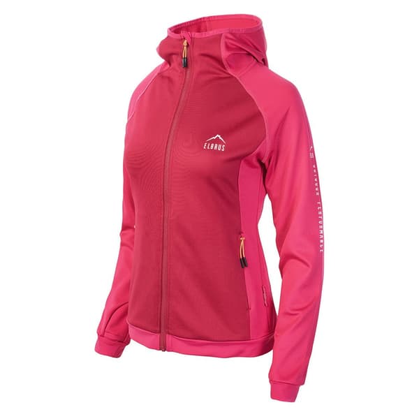 Elbrus Sweatshirt Med Full Dragkedja Roen Rosa XL Kvinna