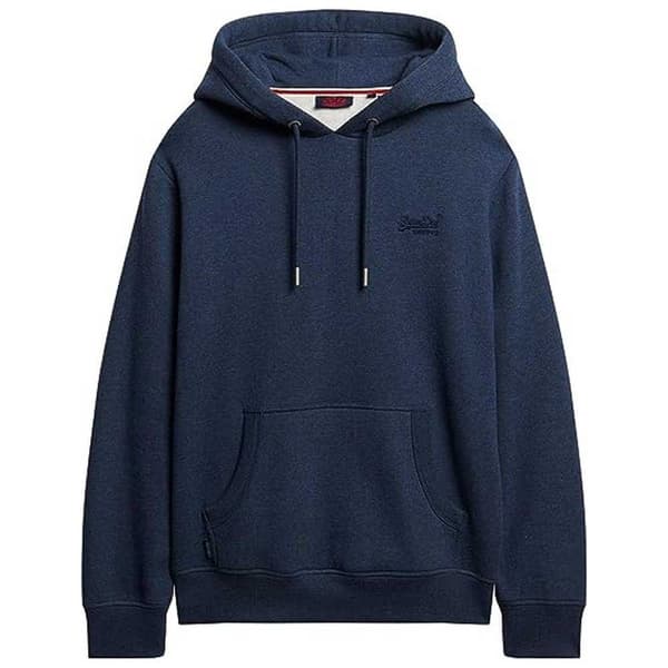 Superdry Luvtröja Essential Logo Blå S Man