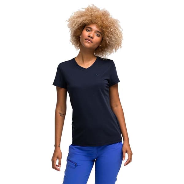Maier Sports Trudy T-shirt Med Korte ærmer Blå XL Kvinde