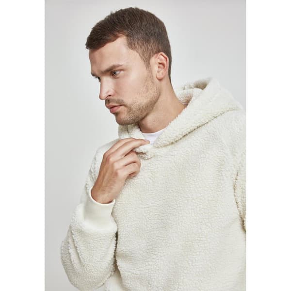 Urban Classics Sweatshirt Sherpa Beige L Mand