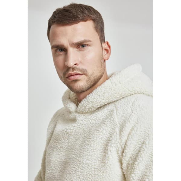 Urban Classics Sweatshirt Sherpa Beige L Mand