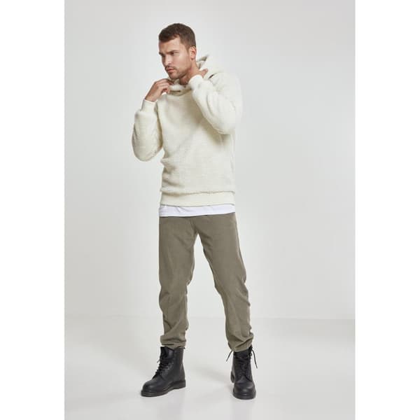 Urban Classics Sweatshirt Sherpa Beige L Mand