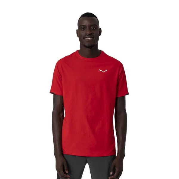 Salewa Pedroc Dry Hyb T-shirt Med Korte ærmer Orange M Mand