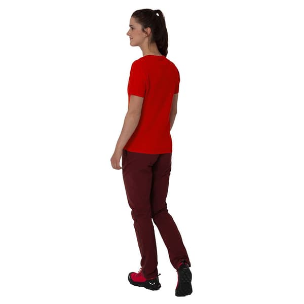 Salewa Pedroc Ptc Delta T-shirt Med Korte ærmer Rød XL Kvinde