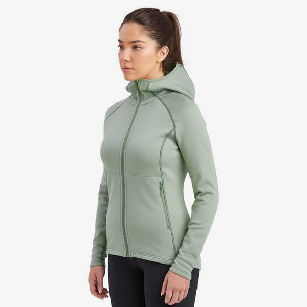 Montane Luvtröja Fury Grönt S Kvinna