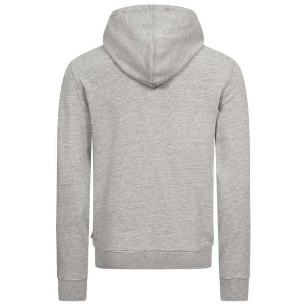 Lonsdale Sweatshirt Med Full Dragkedja Borwick Grå M Man